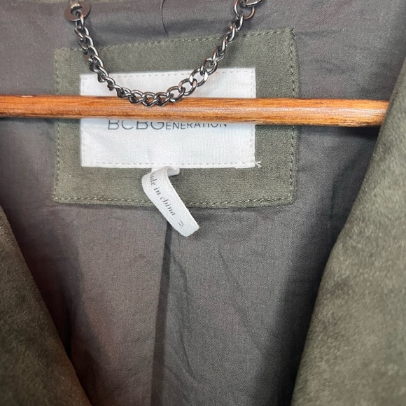 Suede bcbg bomber jacket - Picture 5 of 6